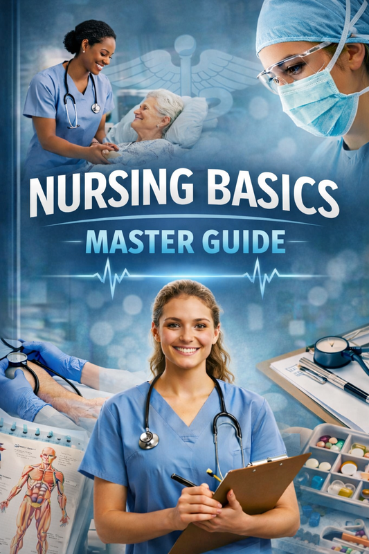 🎁 Nursing Basics Master Guide (100% off) - Be Dr.Fashion