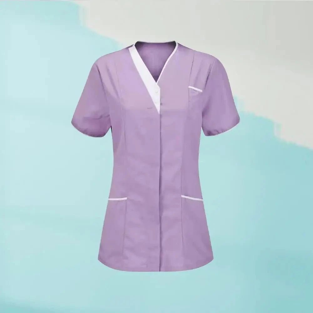 Nursing Uniform T-shirt V Neck - Be Dr.Fashion