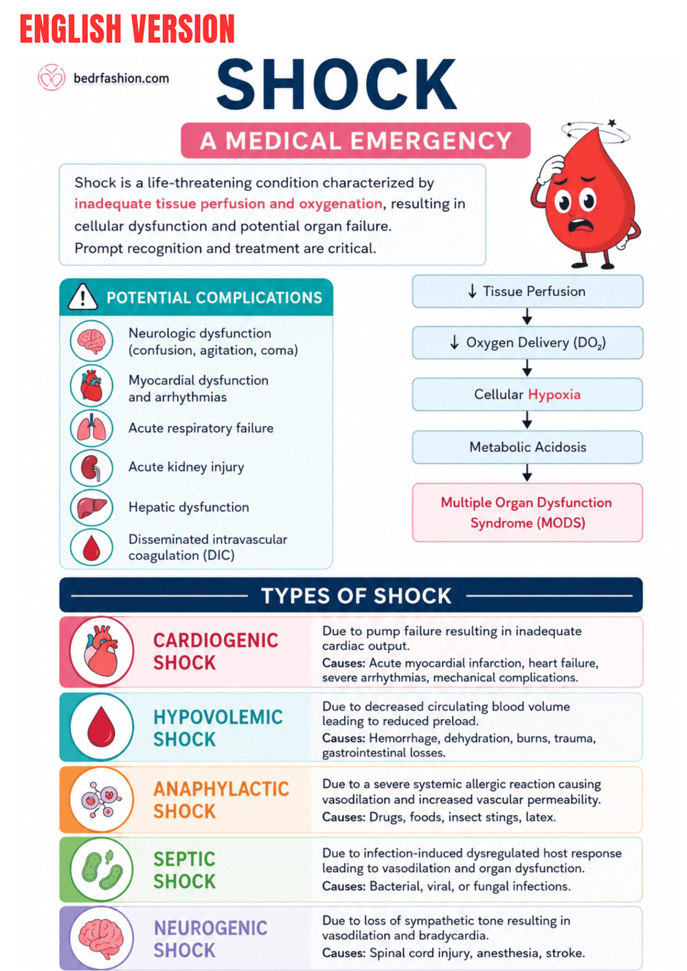 Shock Nursing Guide Ebook - Be Dr.Fashion
