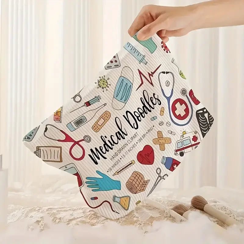 Stylish Corduroy Makeup Bag. - Be Dr.Fashion